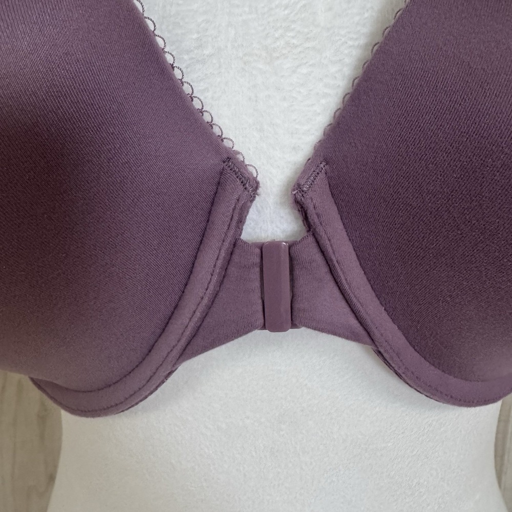 Victorias Secret Body by Victoria Racerback Perfect Shape Bra  Mauve 36DDD NWT - Picture 3 of 9